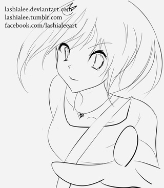 320x367 It's Been So Many Years Since I'Ve Drawn Big Eye Anime Girls! So