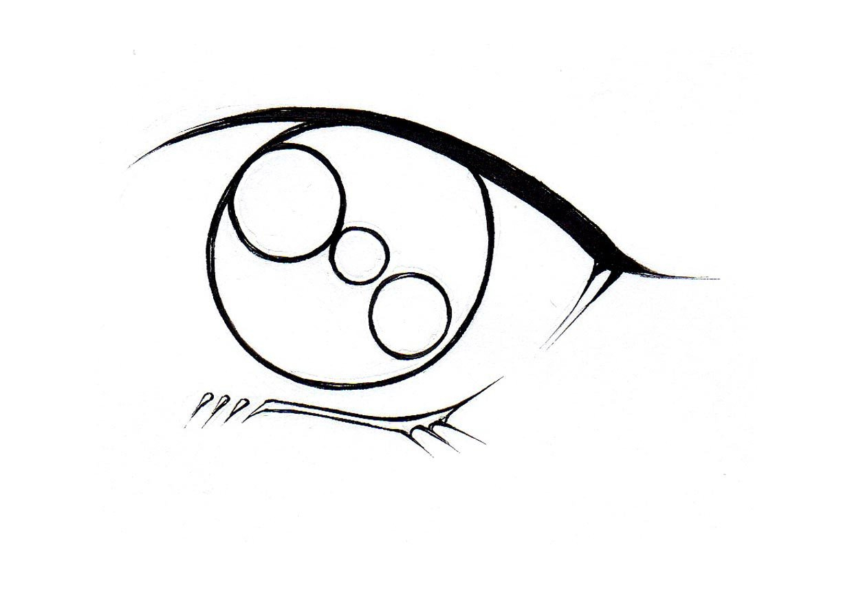 1242x864 Anime Eyes To Draw How To Draw An Anime Eye