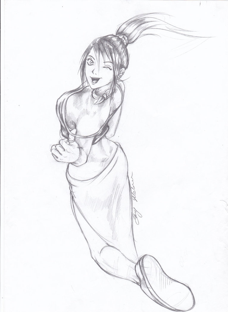 766x1044 Anime Girl Sketch By Emyildirim