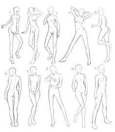 236x271 Body Stances For Anime Drawing