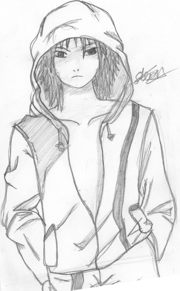 633x1024 Anime Boy Drawing Anime Boy Drawings Anime Img Wide