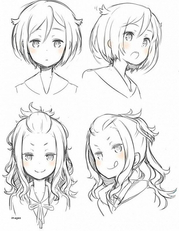 How To Draw Manga Long Hair - Manga