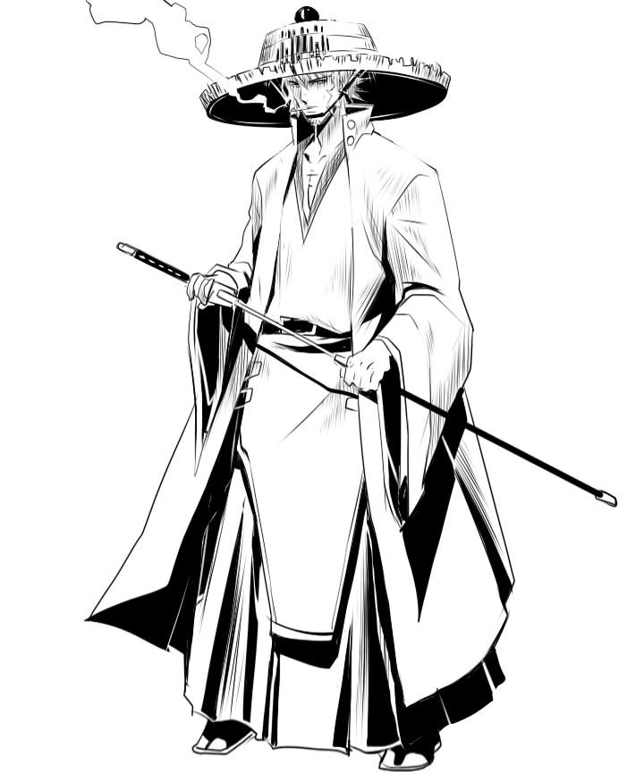 720x864 Samurai Top Hat Spoiler By Kenshinro7