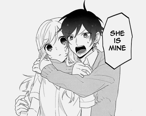 500x400 Drawn Hug Funny Anime