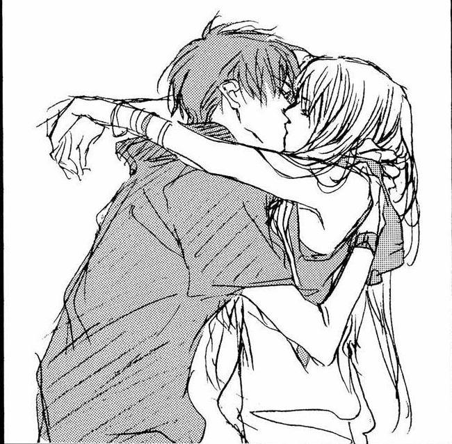 650x638 Girl And Boy Hugging Drawing Images Amp Pictures