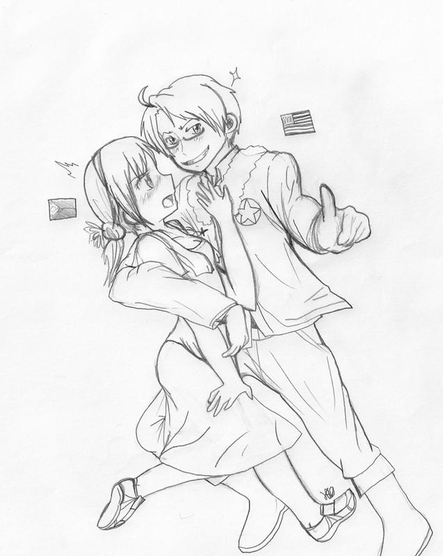 637x800 Hetaliathe Heroic Hug By Animefan2006