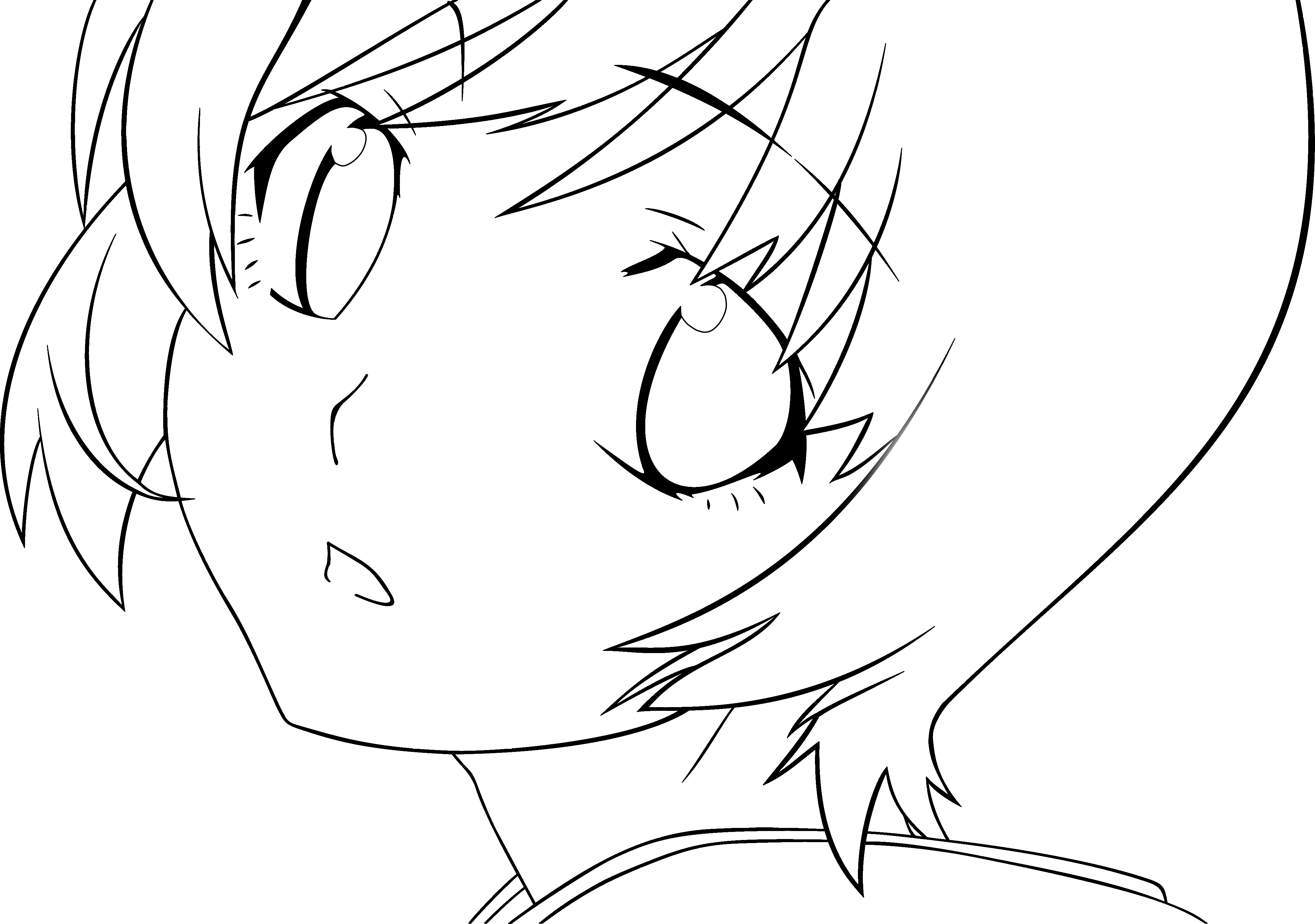 4255x2991 Anime Kids Drawing