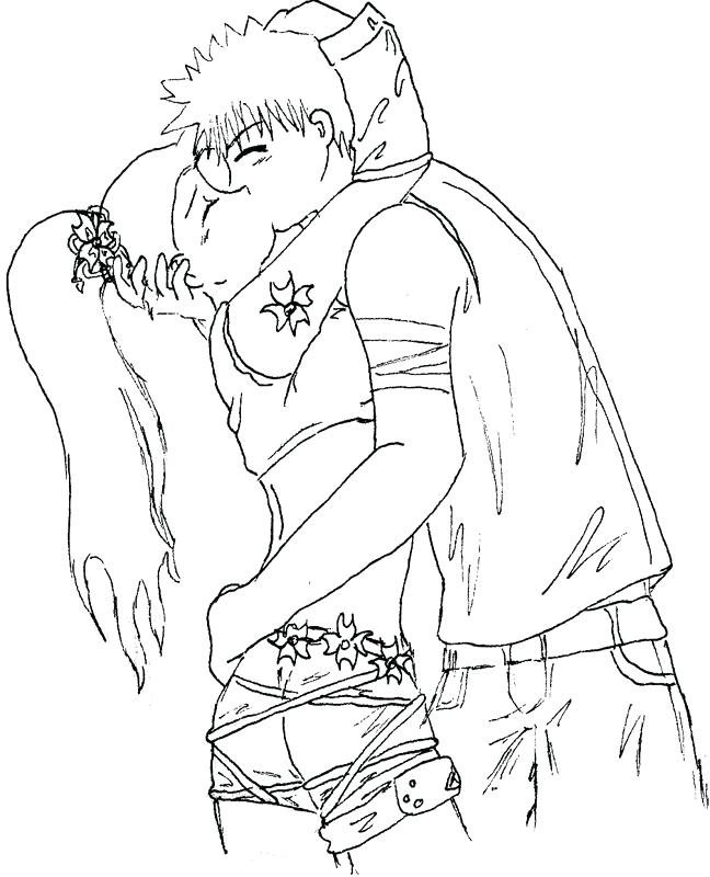 648x800 Cute Anime Kissing Coloring Pages Cute Cartoon Animal Coloring