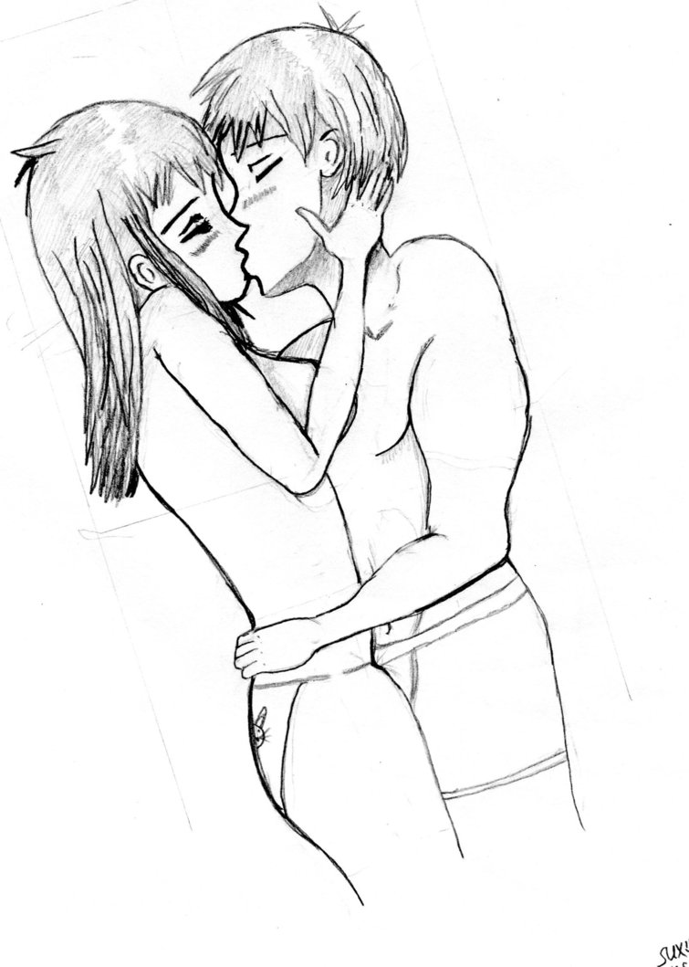 755x1059 Kissing Anime 07 12 By Suxxorz777