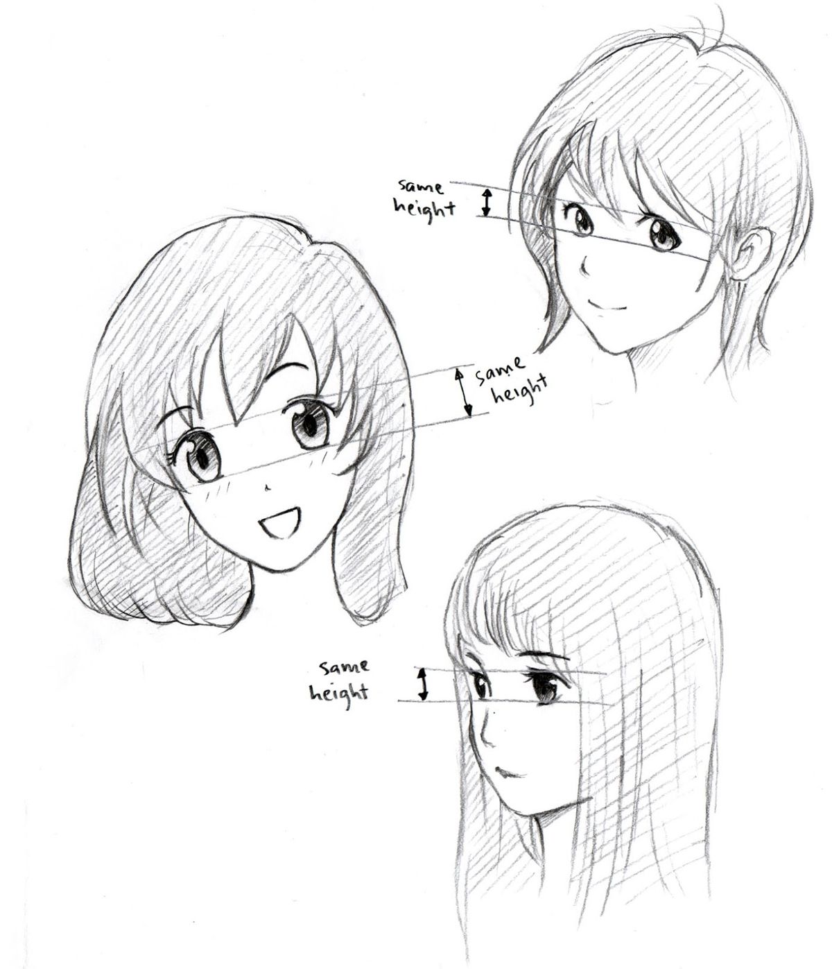 1200x1397 Drawing How Draw An Anime Face And Bodygether With How