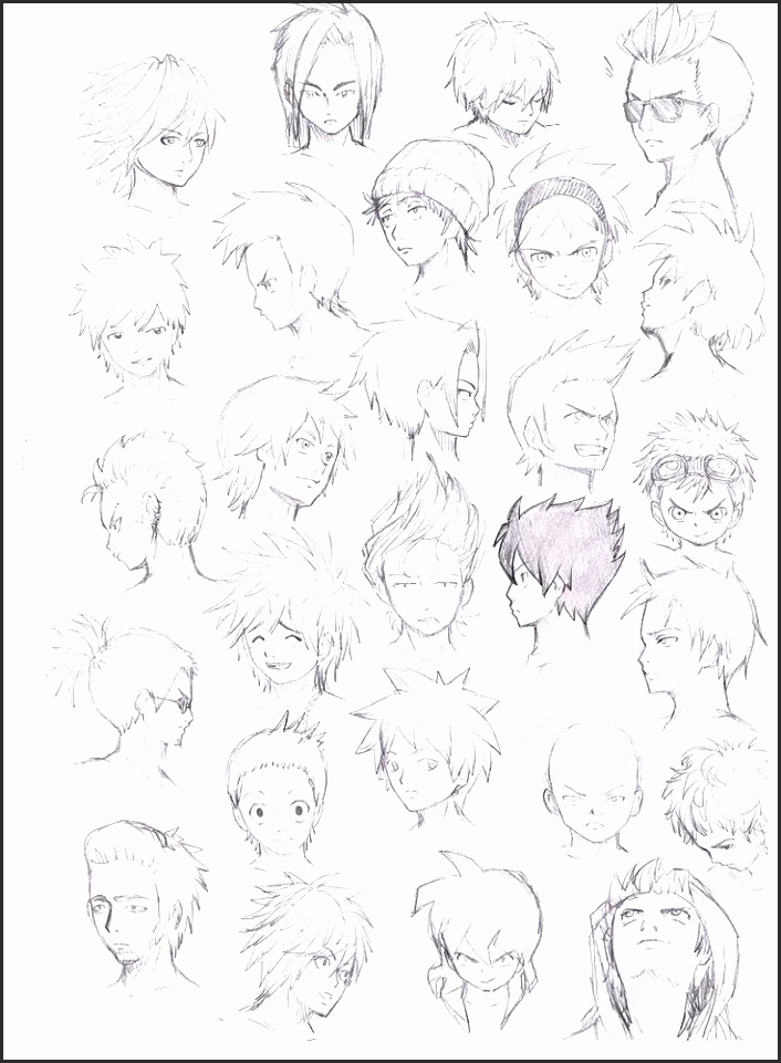 706x961 Anime Guy Hair Styles Dhwzu Awesome Anime Male Hair Style 1 By