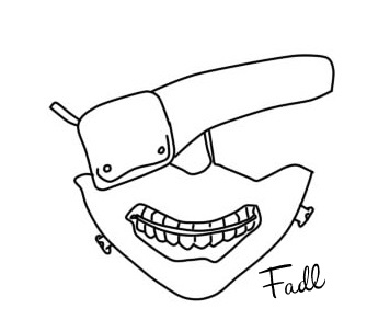 335x292 Kaneki Mask By Ahmedfadl96