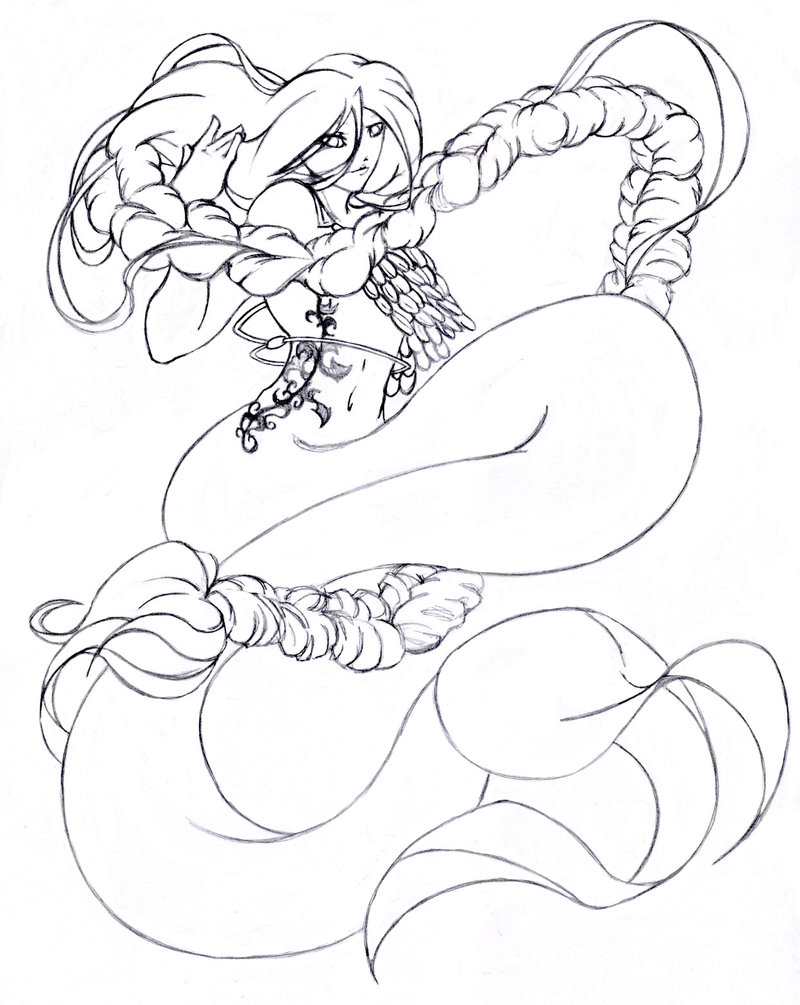 800x1005 Color Me Mermaid By Lady Blackwings