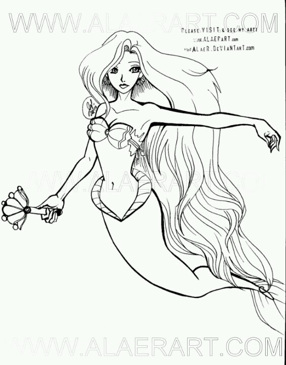 564x720 Sketching Mermaids Sketches, Drawings And Drawing