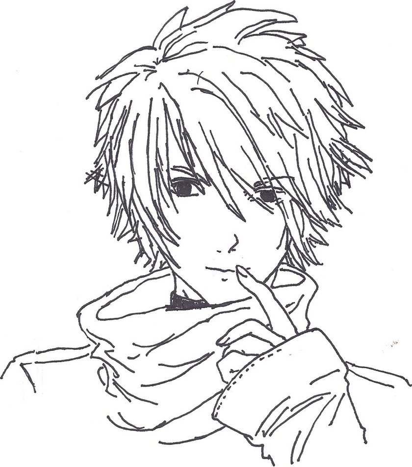 840x952 Anime Person By 1000 Degrees