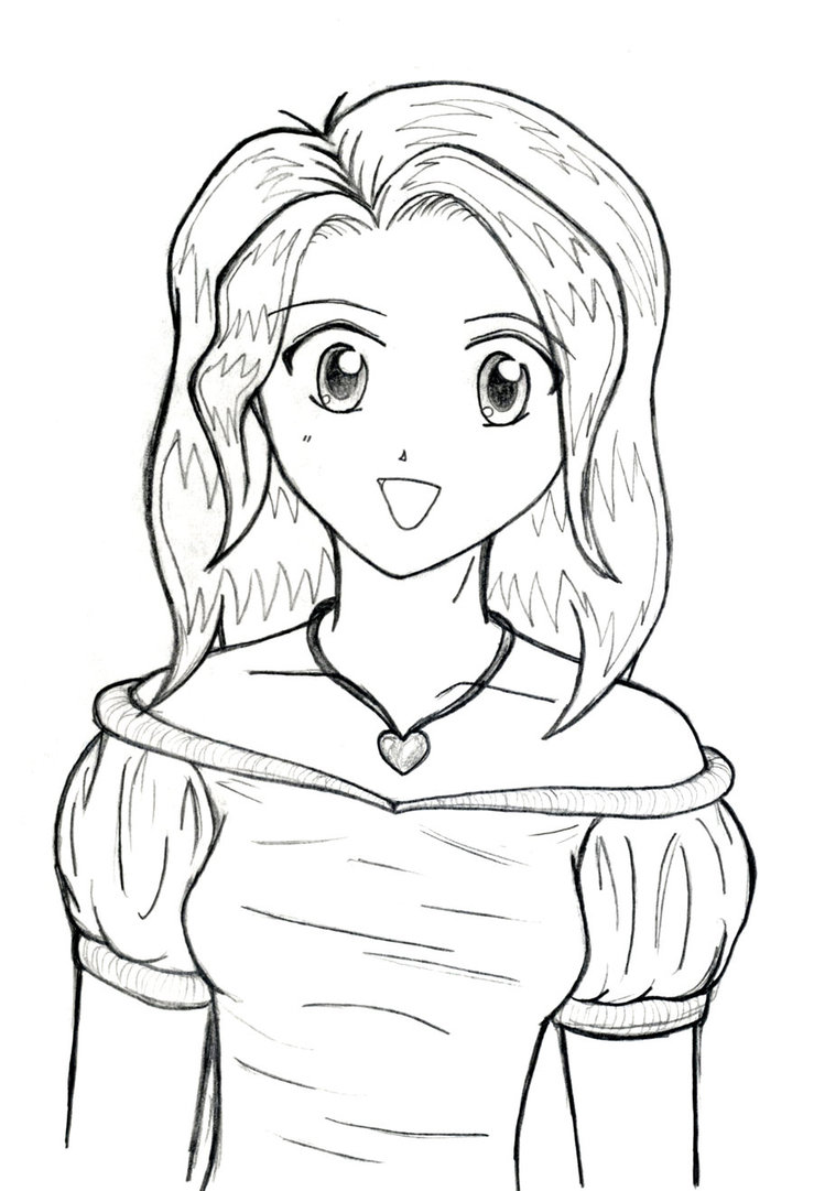 739x1081 Anime Princess By Akakoneko