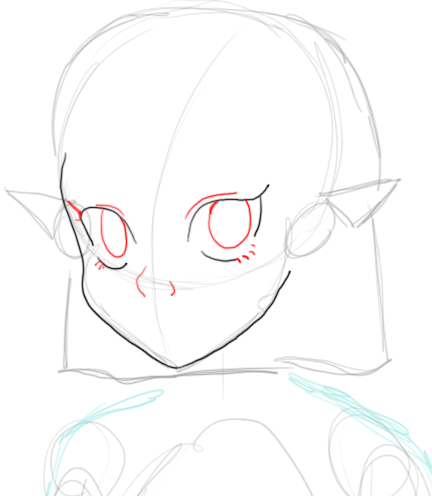 432x496 How To Draw Young Princess Zelda With Step By Step Drawing Lesson