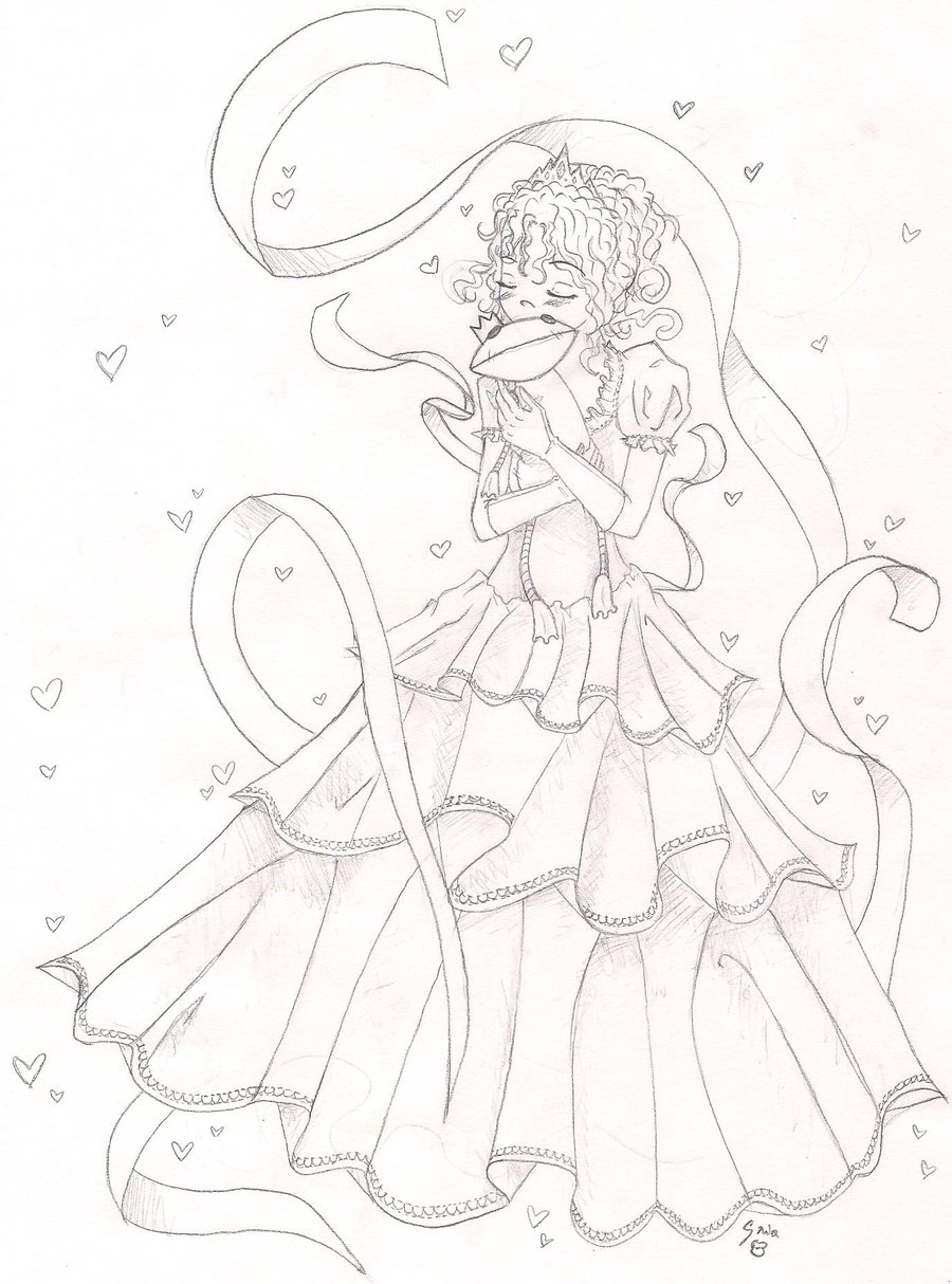 900x1214 The Princess And The Frog By Gaiuzzula