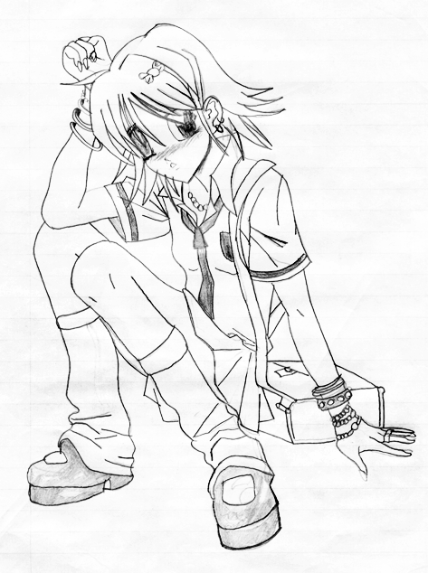 473x634 Anime School Girl By Cooney656