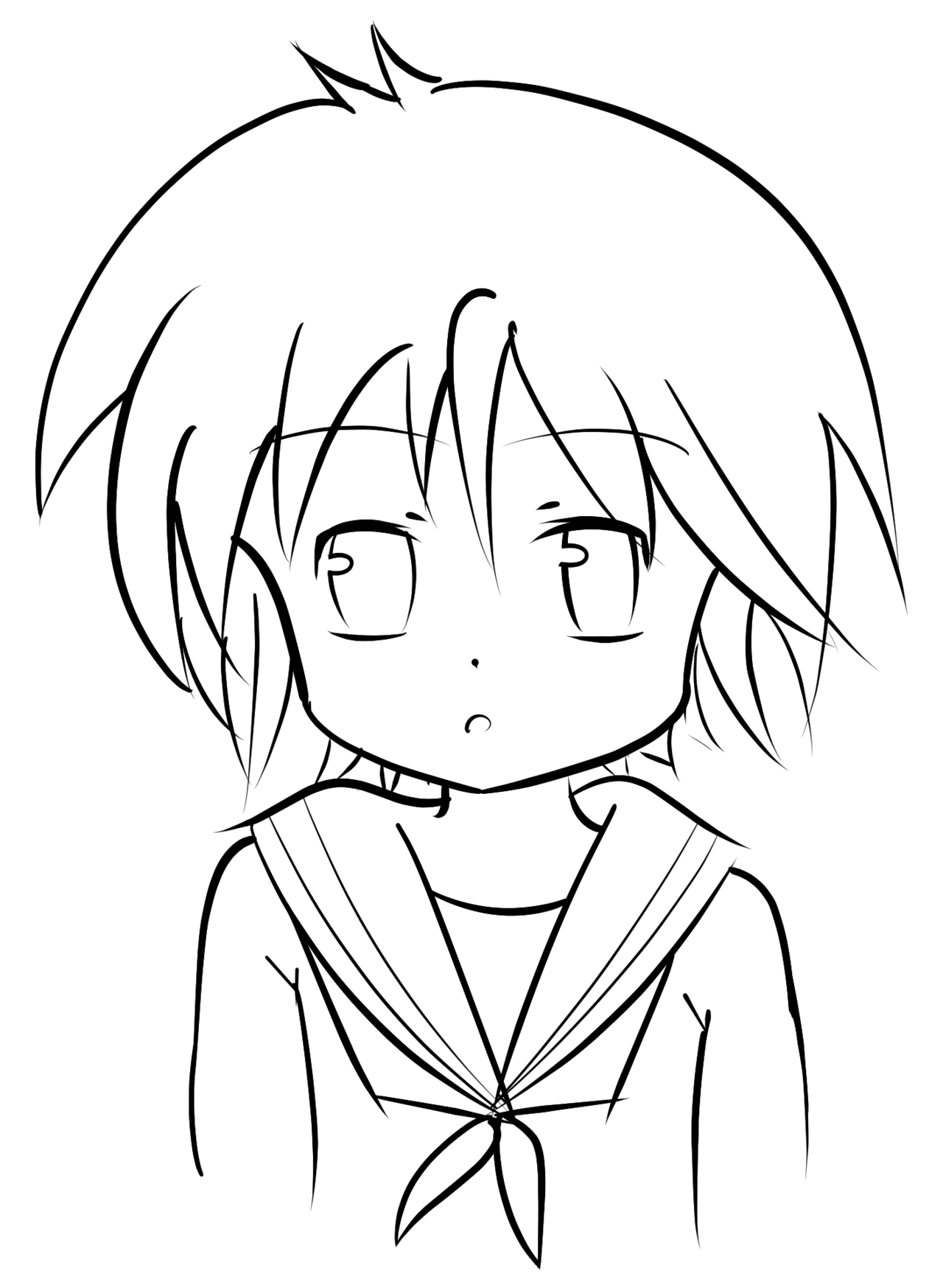 1280x1747 Cute School Girl By Mio94