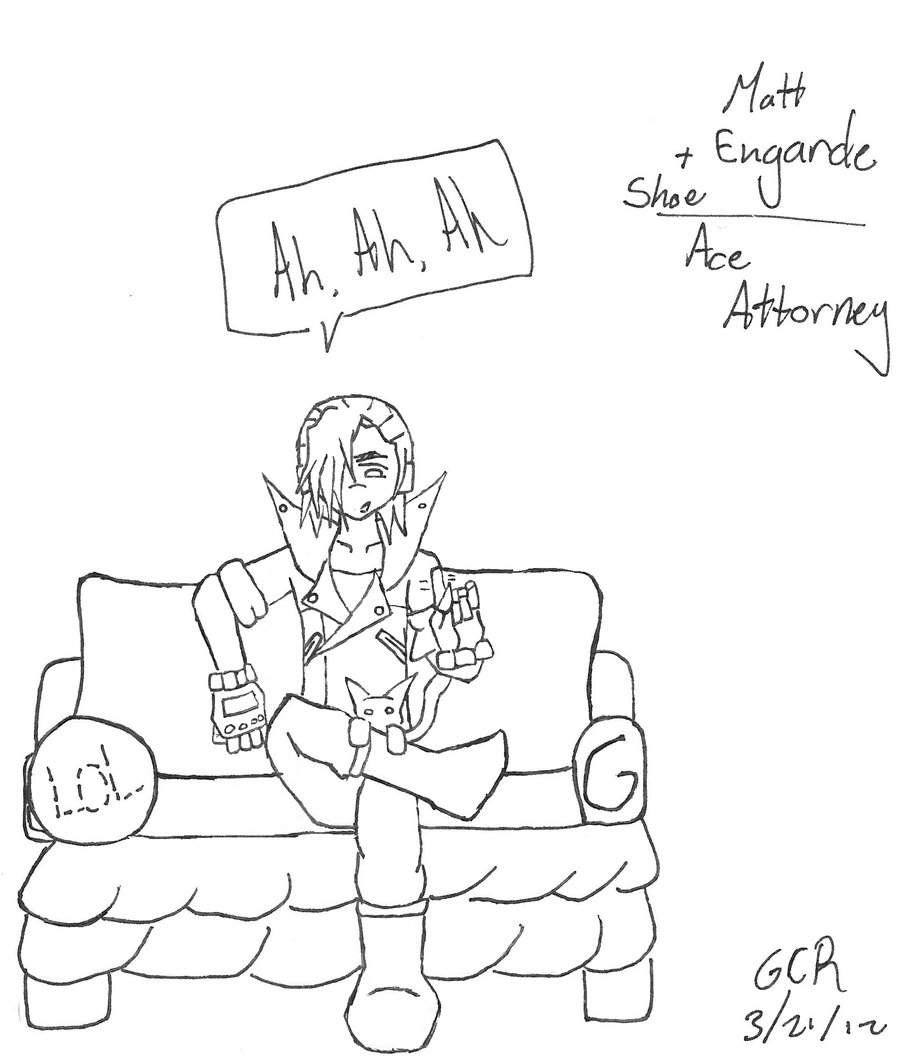 900x1063 Matt Engarde Shoe And A Badly Drawn Couch By Suicidebunny11
