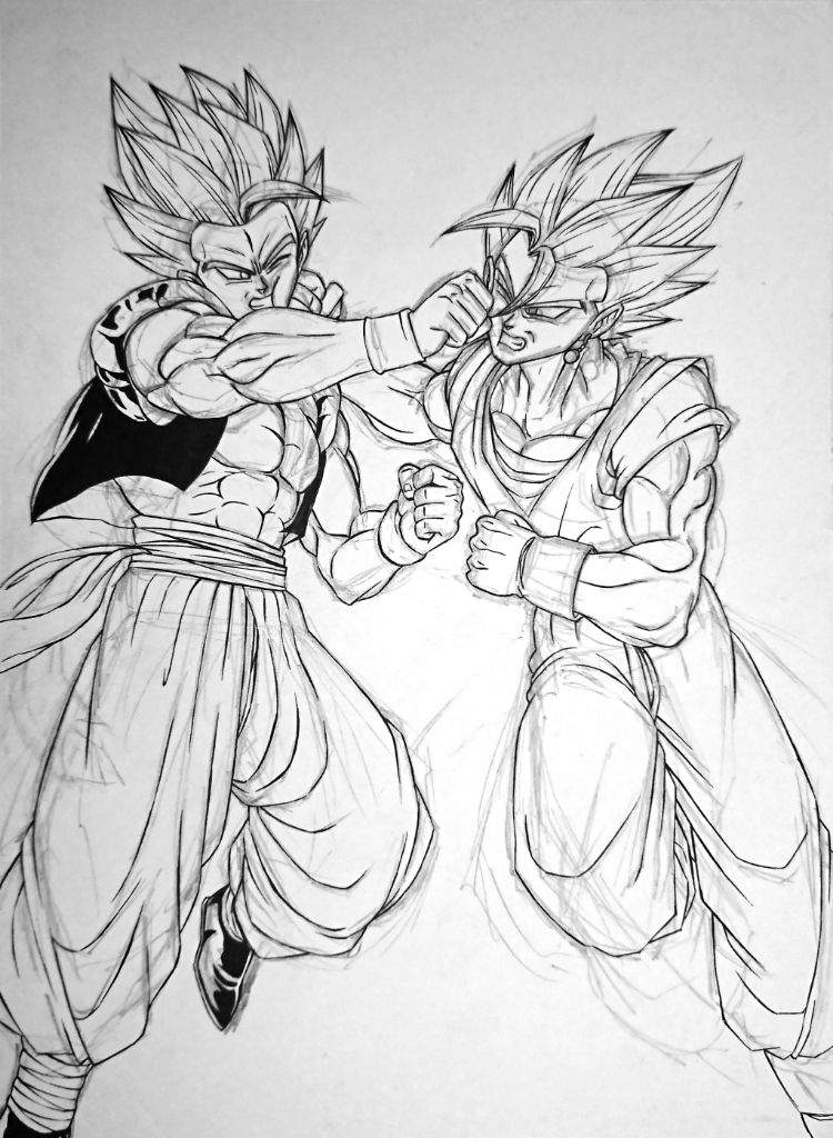 750x1024 Gogeta Versus Vegeto Part I Anime Amino
