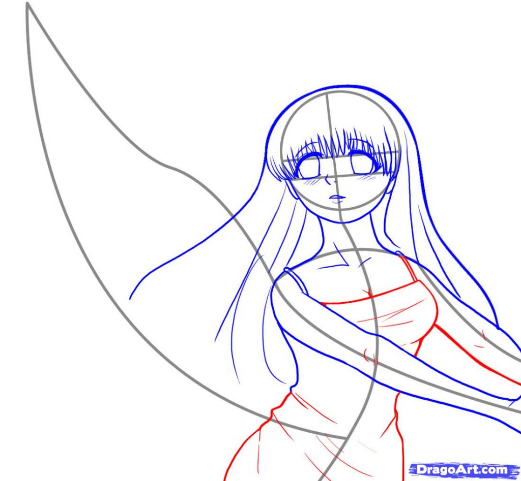 1024x947 Anime Simple Drawings How To Draw Simple Anime, Stepstep, Anime