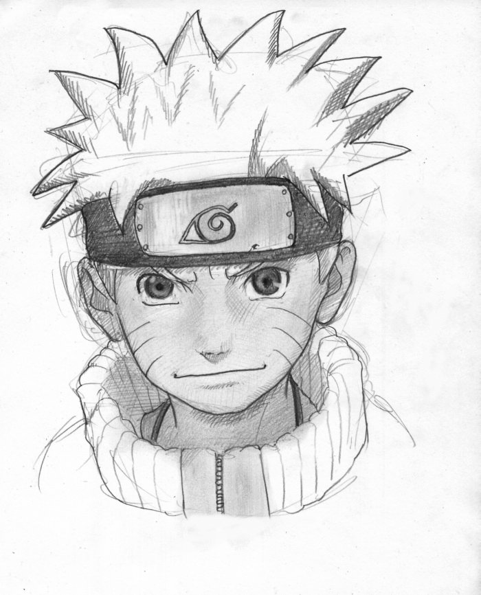 700x866 Anime Sketch 1 By Yuzu1009