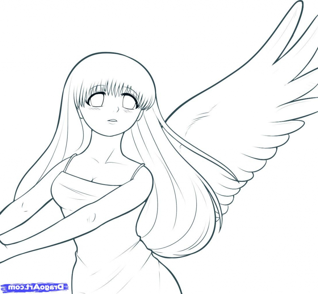 1024x946 Easy Drawing Of Anime How To Draw Simple Anime Step Step Anime