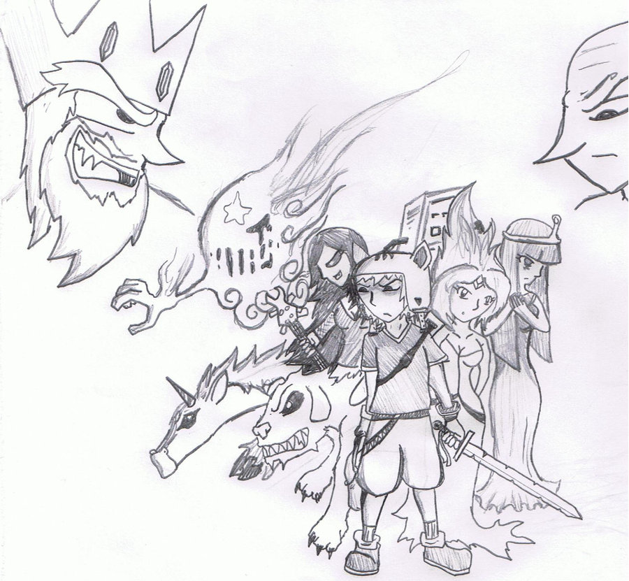 900x831 Adventure Time In My Anime Style D By Iian6