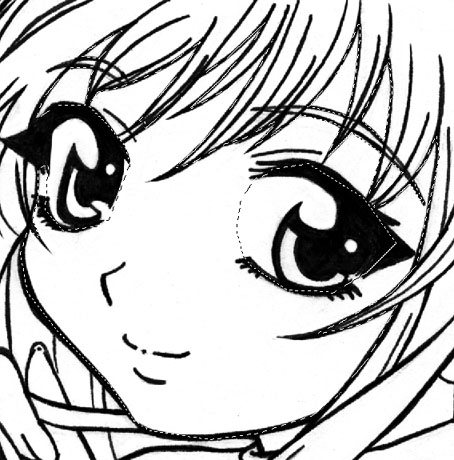 454x460 Tutorial Iii How To Colour Drawings In Anime Style With Photoshop