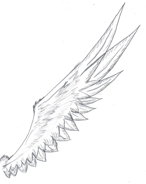 600x757 Wing Tattoo By Animal And Anime Lvr On Anime Wings