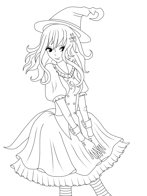 600x800 W.i.t.c.h Coloring