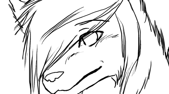 570x320 Drawing Anime Wolves Easy To Draw Anime Wolf