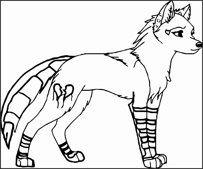 706x589 Cool Cartoon Wolves Vhalq Beautiful Coloring Pages Anime Wolves