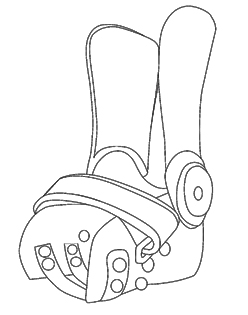 248x315 Over The Shoe Ankle Brace Designed