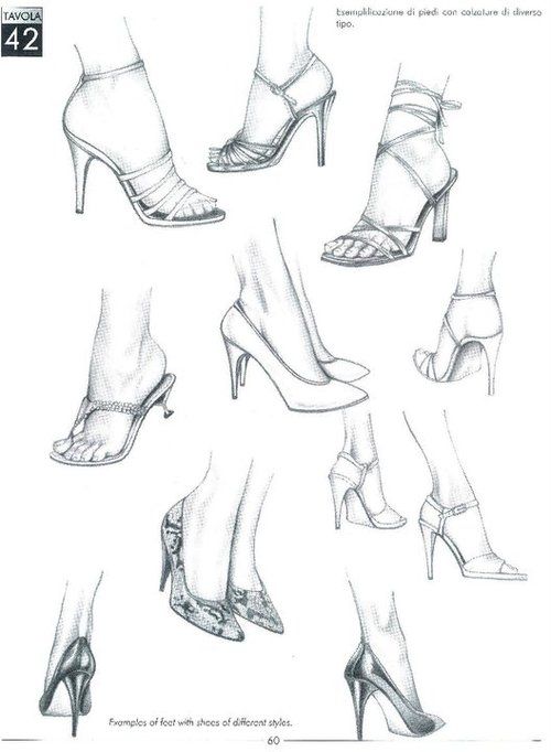 500x682 Drawing Art Heels Shoes Draw Feet High Heels Anatomy Sneakers Foot