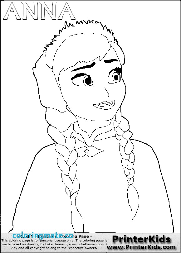 580x812 Anna Frozen Coloring Pages Best Of Disney Princess Frozen Elsa
