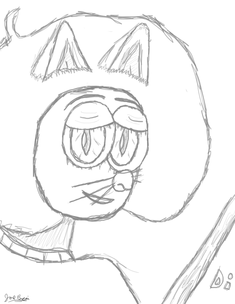 786x1017 Anne Frank Cat Af Commission Pencil Sketch By Joey142