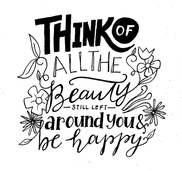 600x563 Lettering Anne Frank Quote On Student Show