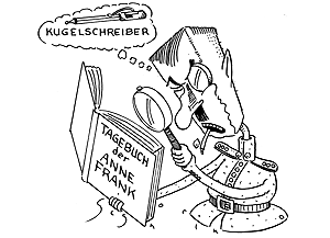 300x217 Was Anne Frank The Only Author Of Her Famous Diary The Straight