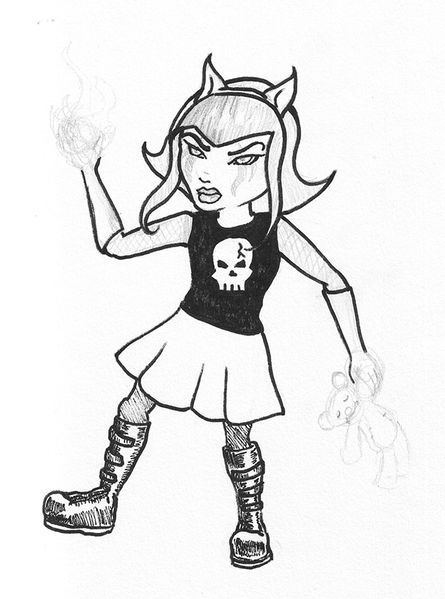 630x848 Annie By Zoya911