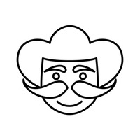 200x200 Mask Masks Masked Spain Guy Fawke Mask Anonymous Mask