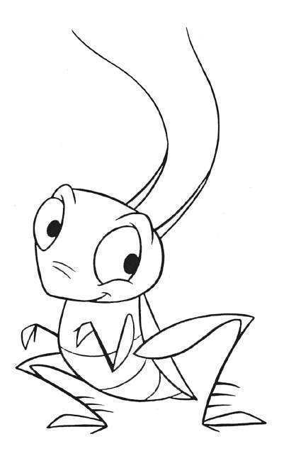 418x643 Disney Cartoon Ant Coloring Pages Coloring Pages