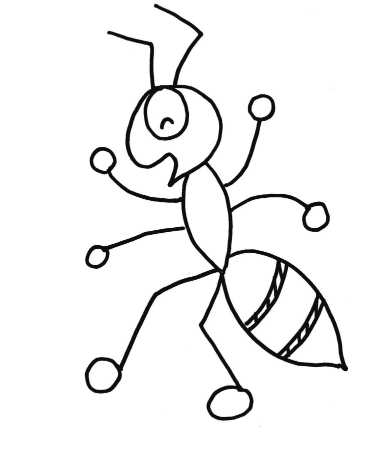 770x937 Related Post From Ant Cartoon And Printable Ants Coloring Pages