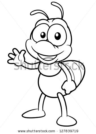 338x470 Illustration Of Ant Cartoon