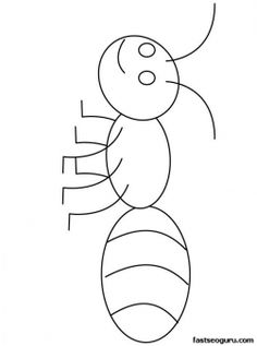 236x317 The Grasshopper And The Ant To Color In Weather And Seasons