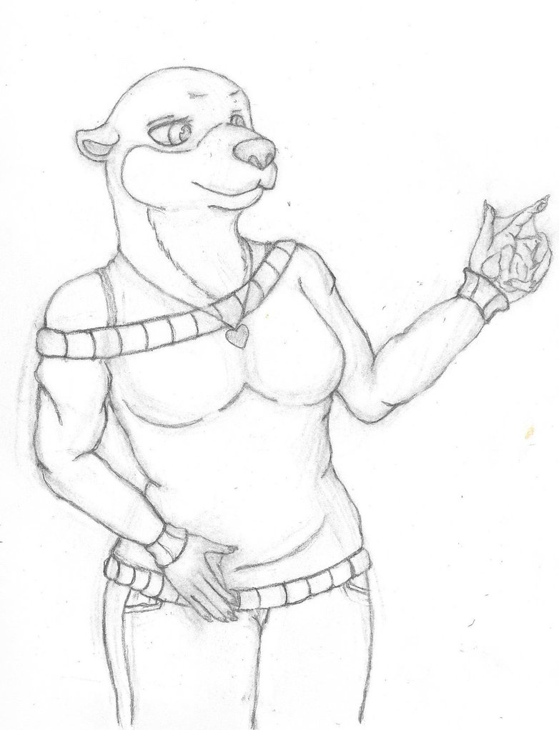 782x1022 Female Otter Anthro By Pokemonmaster48