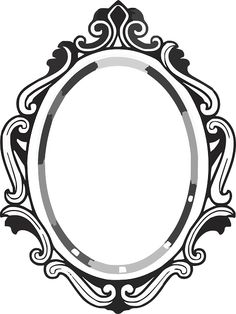 236x314 Mirror Frame Clipart