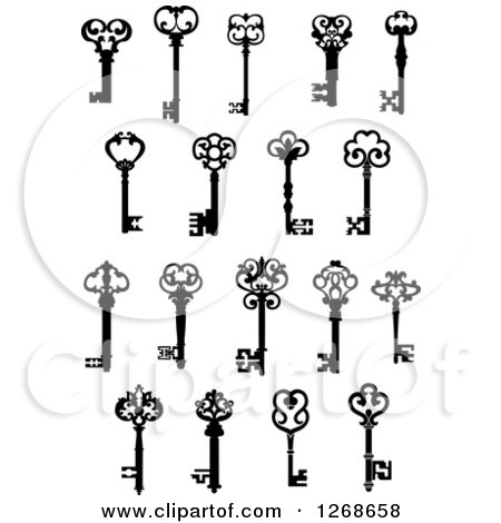 450x470 Royalty Free Antique Key Illustrations By Vector Tradition Sm Page 1